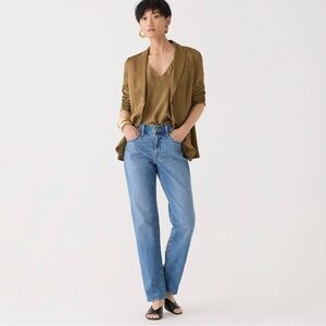 J.Crew Mid-Rise '90s Classic Straight-Fit Jeans in Pheasant Wash